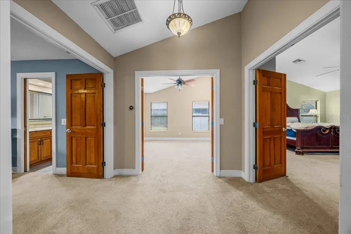 Hallway to all bedrooms