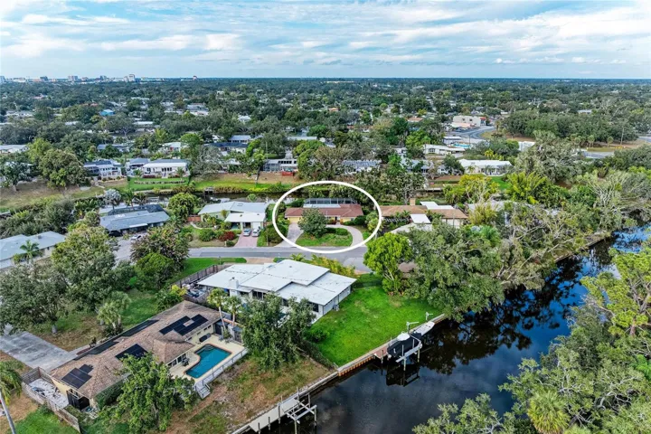 Jaffa Canal connects to Phillippi creek