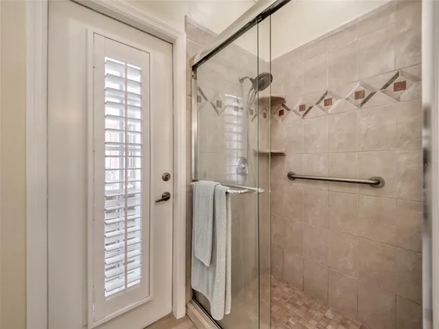 Walk-In Shower in Primary Bath
