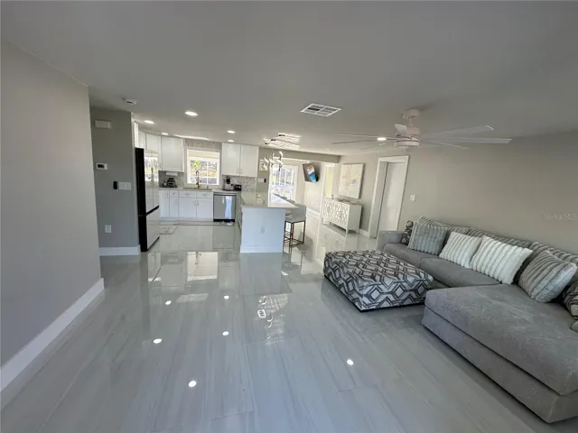 Great Room looking from the entrance.