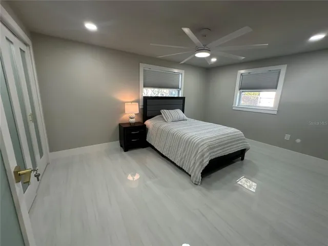 Bedroom #2 - view 1.  Looking from the entry.