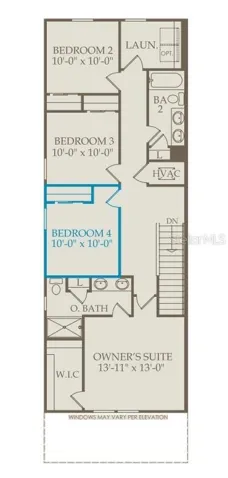 Floor Plan - Floor Two