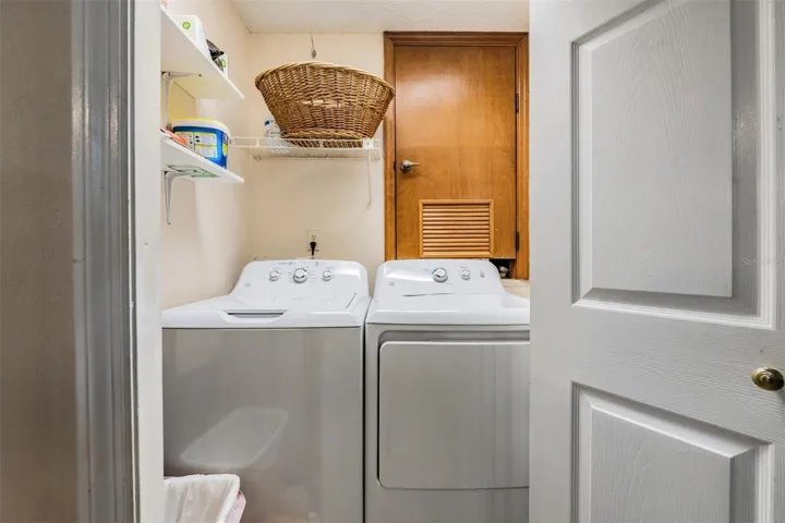 Laundry inside