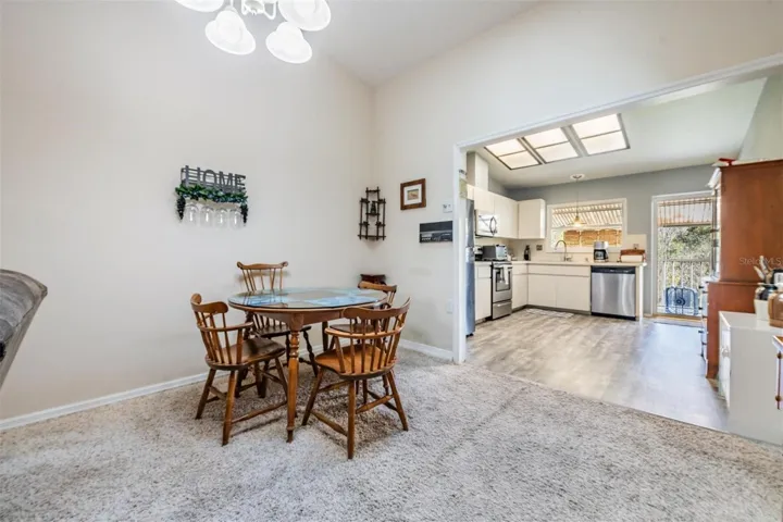 Dining area