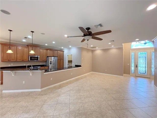 LR and Kitchen