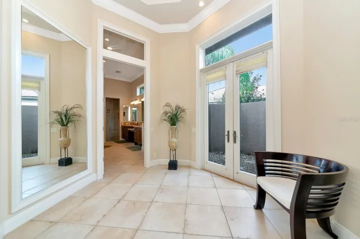 Dressing area in Master bath area