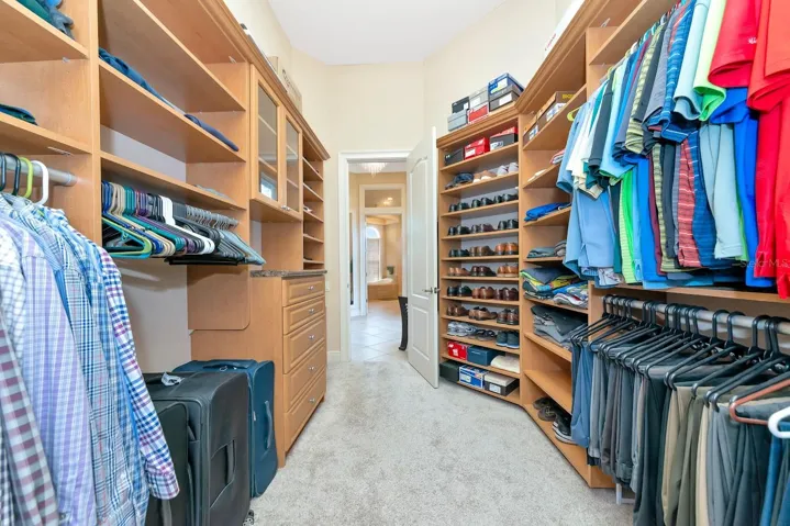 Walk in Master Closet