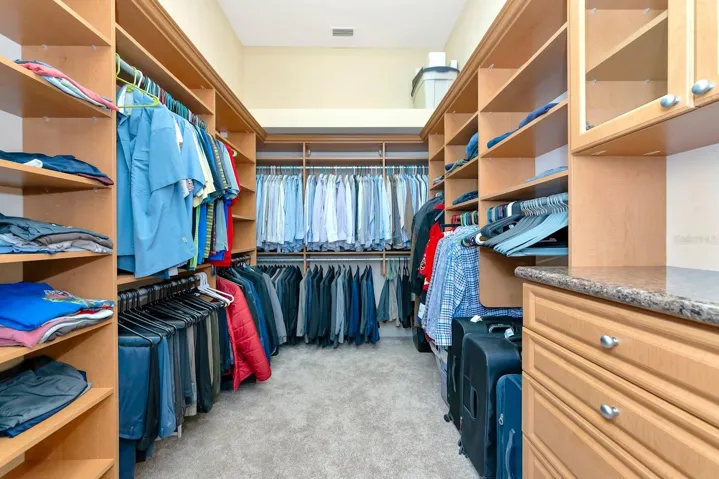 Walk in Master Closet
