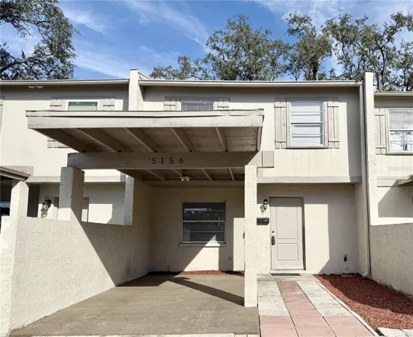 Exterior Front of the Condo - Covered Carport