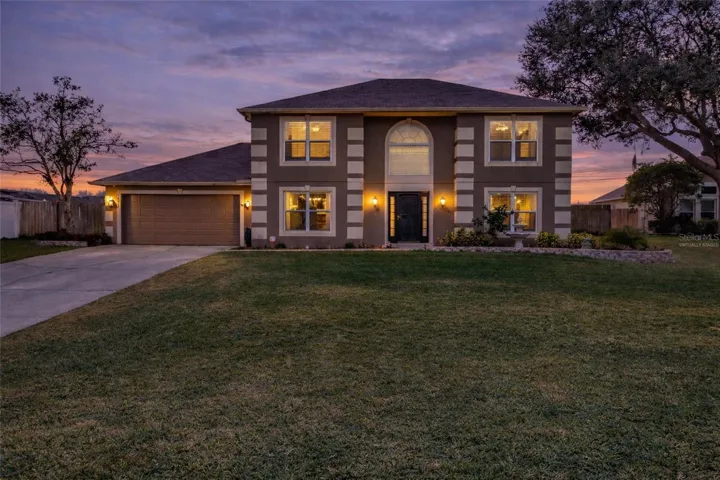 Twilight Exterior Virtually Staged