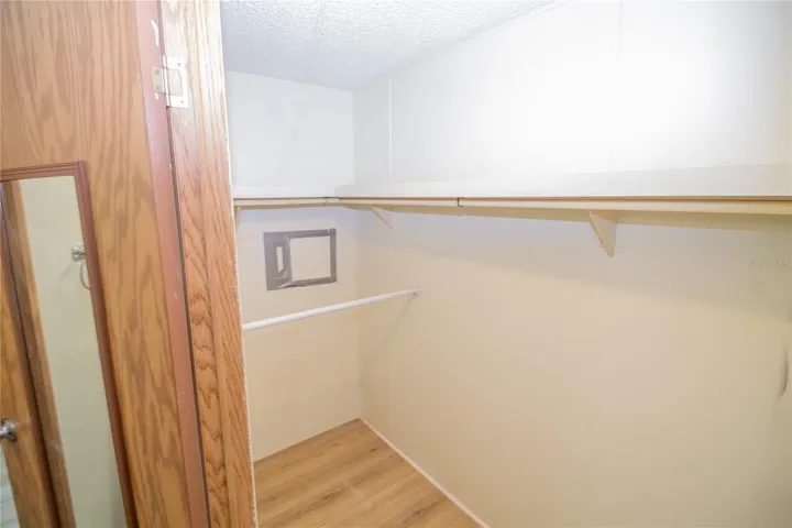Master closet
