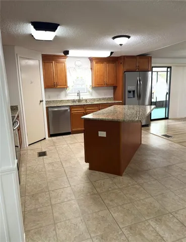 Kitchen from living room