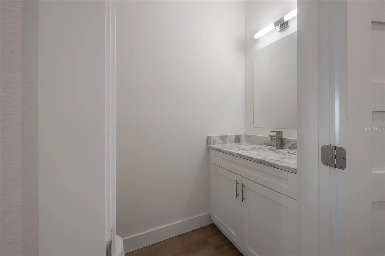 Downstairs half bath