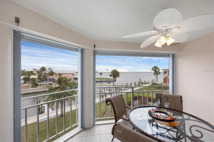 Expansive views of Intracoastal & marina