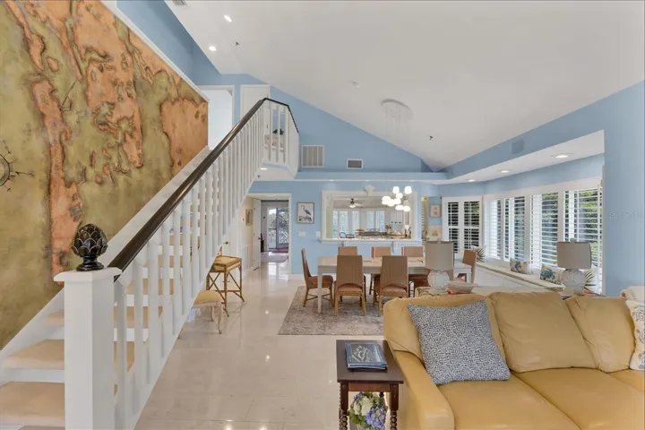 Living & Dining areas