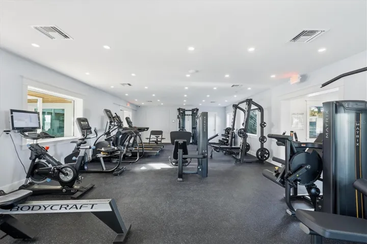 Brand new expanded gym