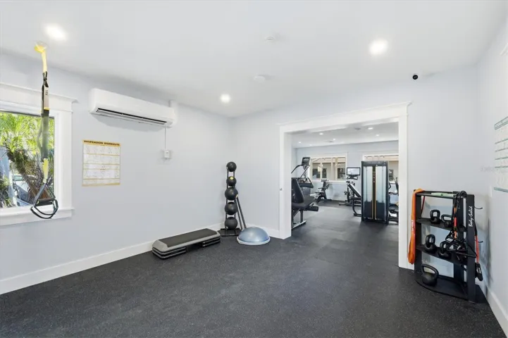 Fitness area