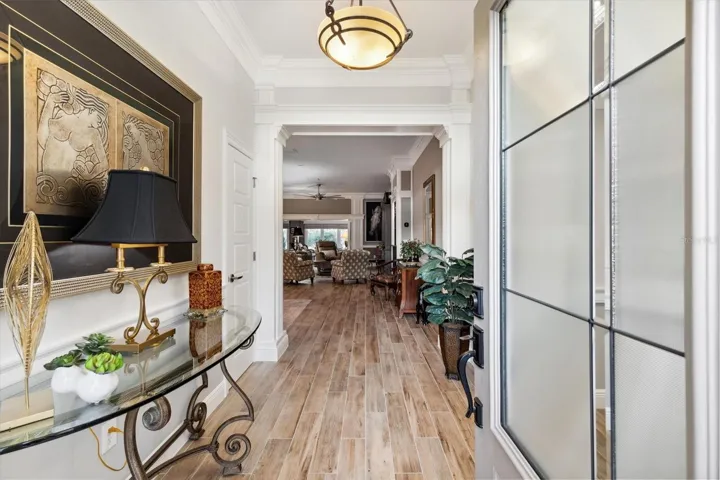 BEAUTIFUL FOYER WITH TILE FLOORING
