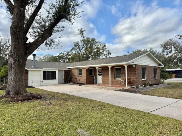 Front View of Home - Long Driveway for Plenty of Parking Space