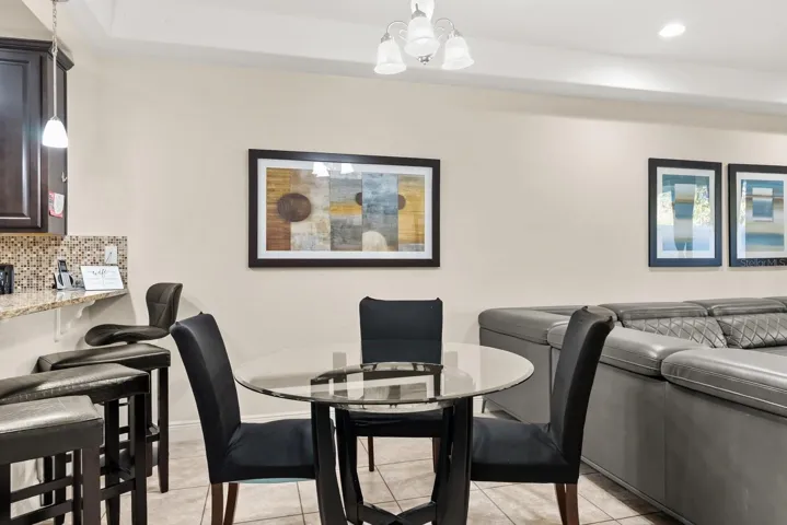 Dining area
