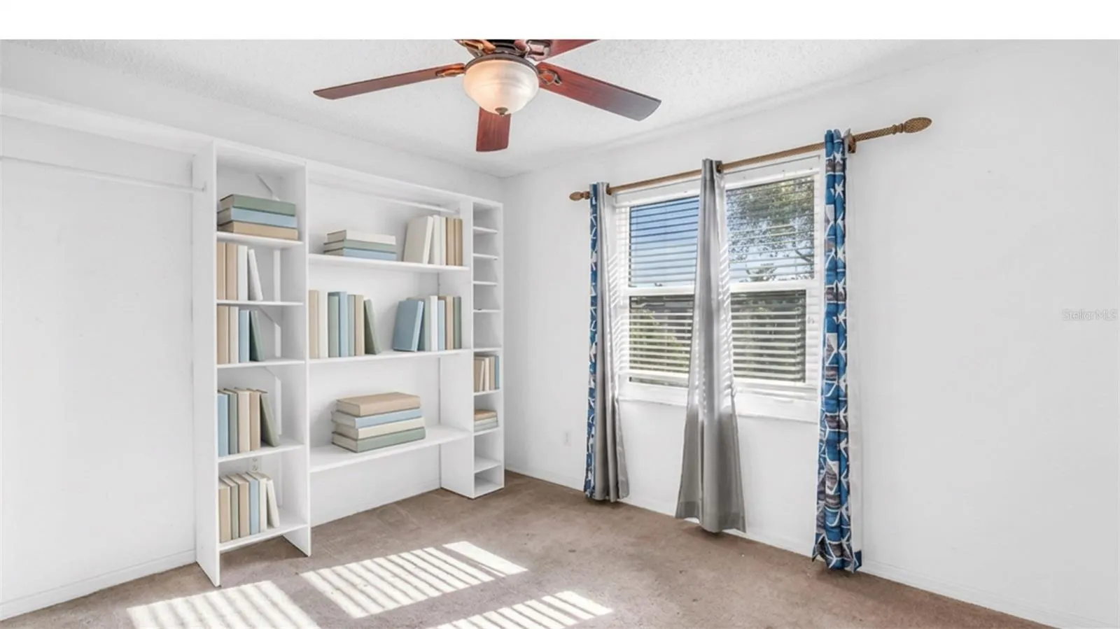 Virtual staged 3rd Bedroom/office