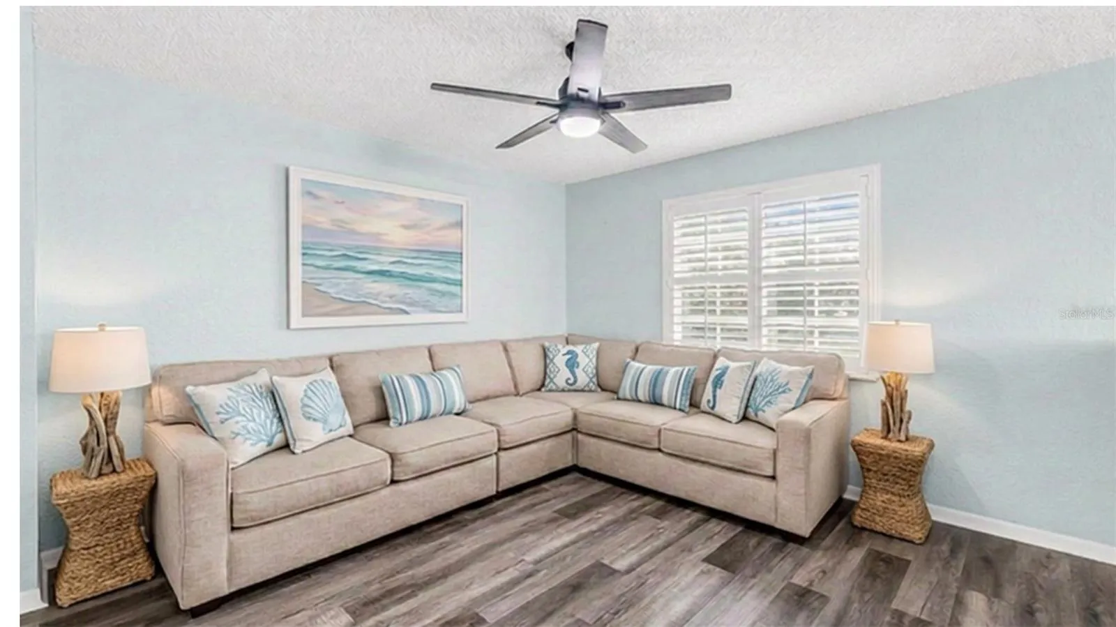 Loft virtual staged