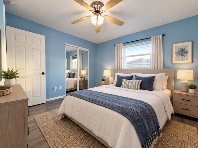 Primary Bedroom - Virtually Staged