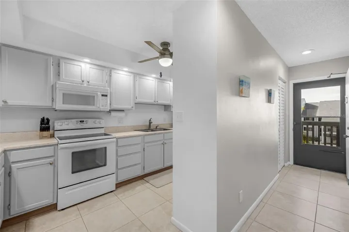 Foyer and Kitchen