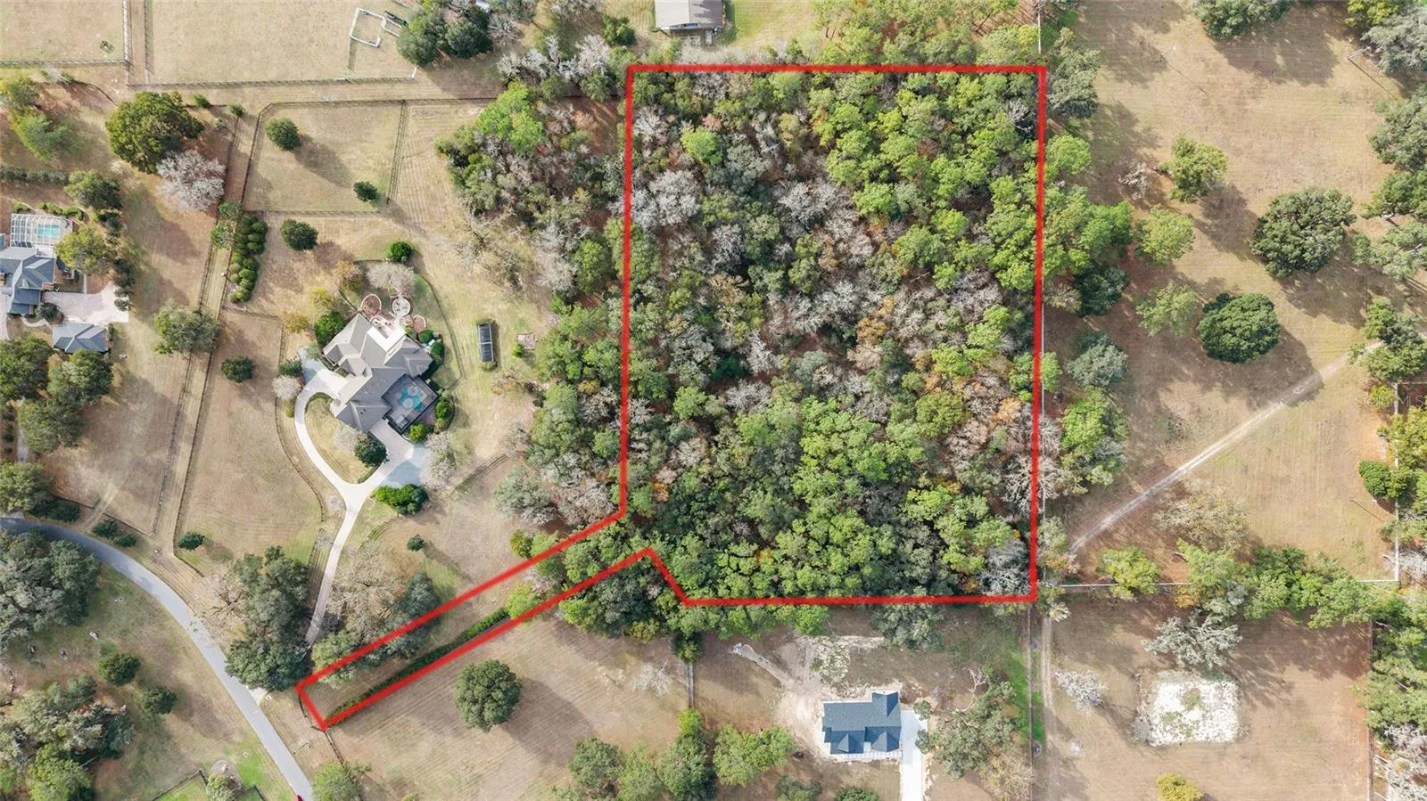 Separate acreage next door could be for sale