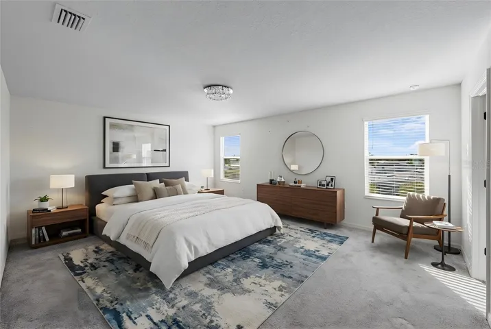 2nd Floor - Primary Bedroom - Virtually Staged