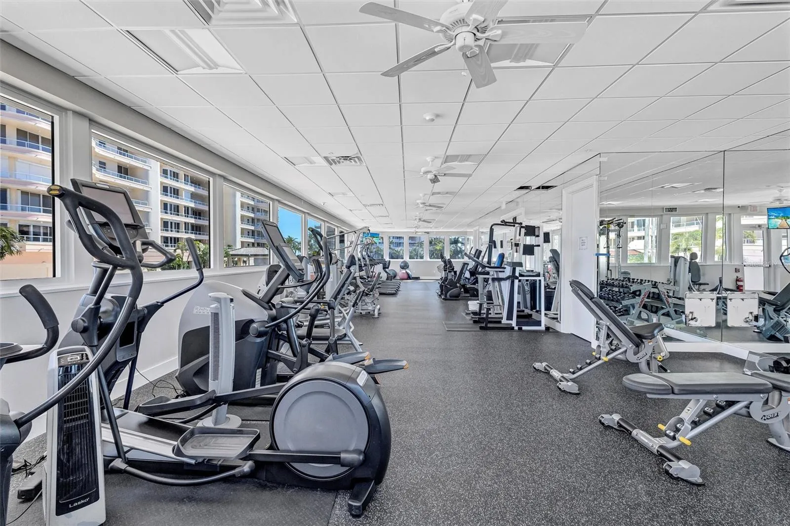 Remodel clubhouse second floor Fitness Center