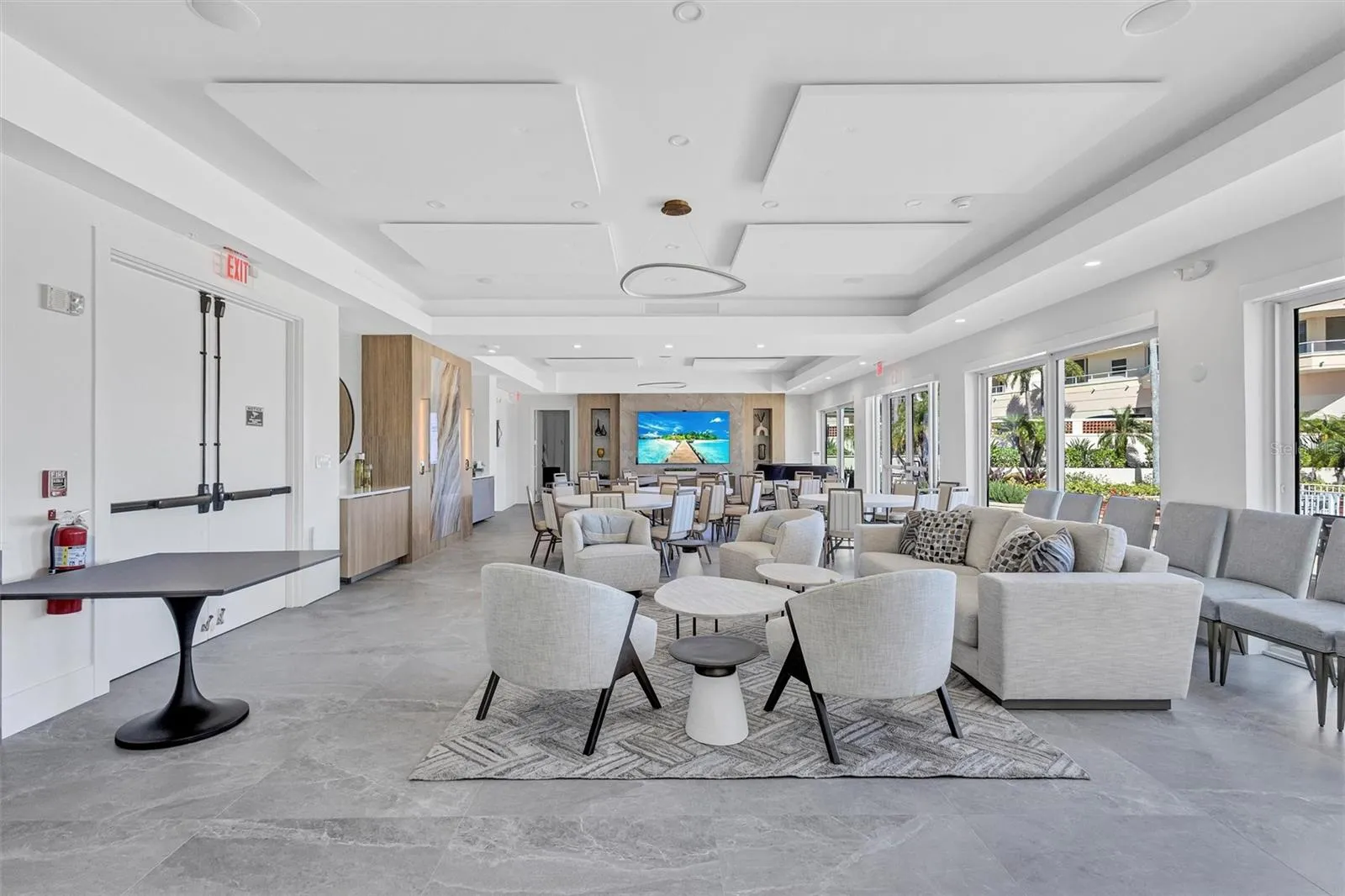 Grand Bay's Remodeled Entertainment Center, Lounge, Fitness Center