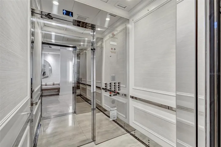 Grand Bay private Elevators right to your floor