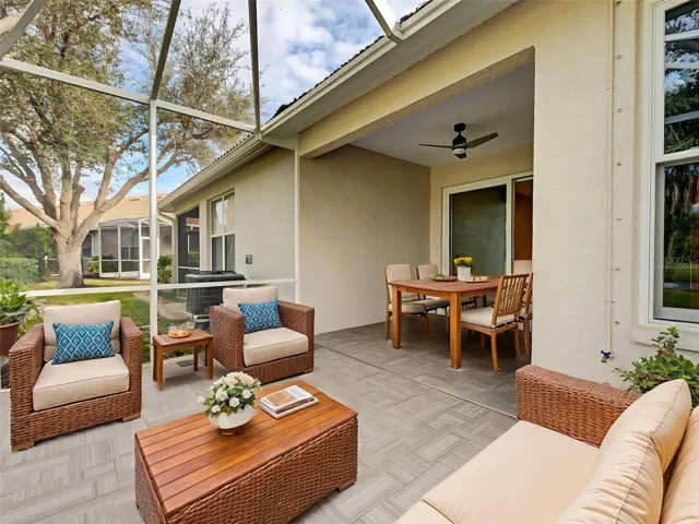 Virtually Staged Lanai