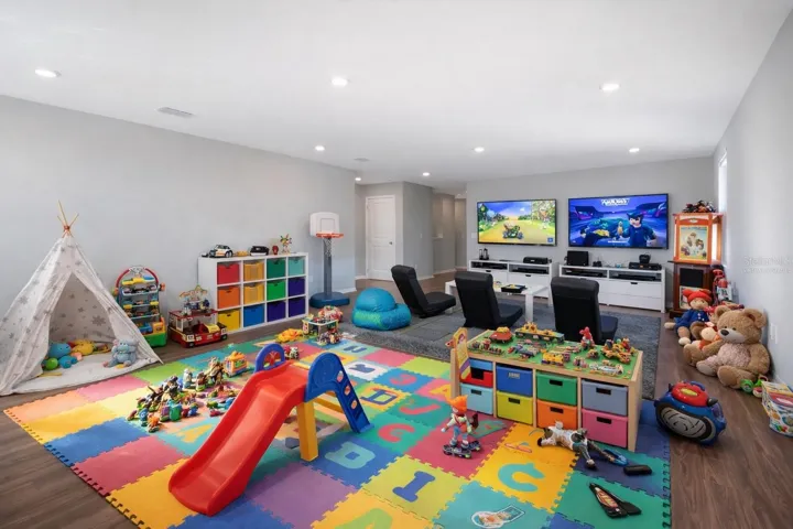Loft Virtually Staged Play Room