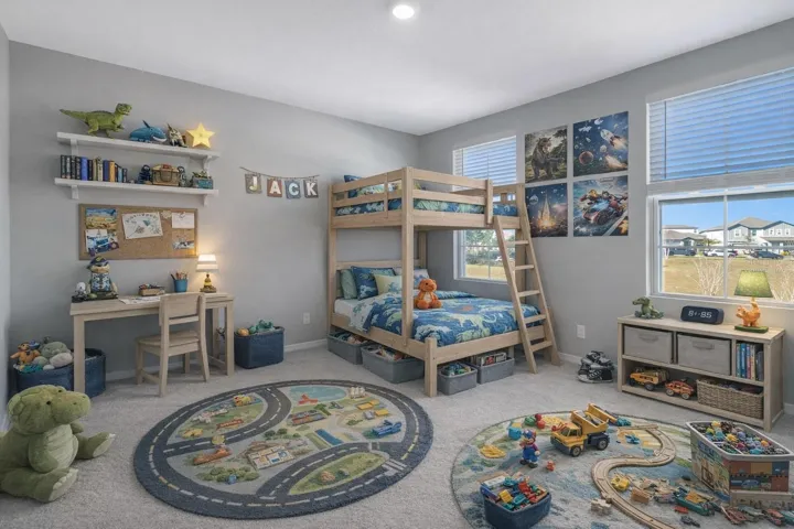 Bedroom 4 Second Floor Virtually Staged