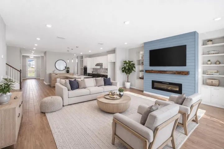 Living Room Virtually Staged