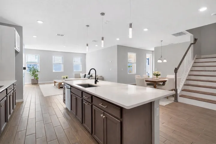 Kitchen Virtually Staged