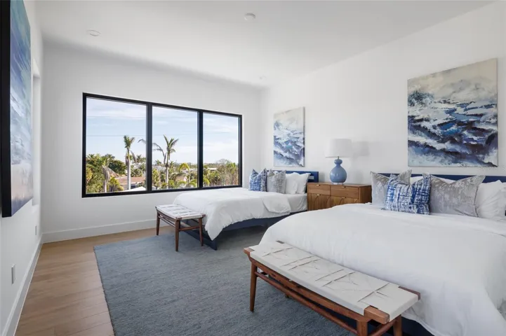 Guest bedroom with two queen beds - great for visitors