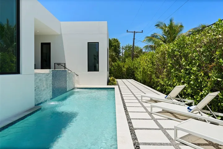 Lap pool and pool terrace