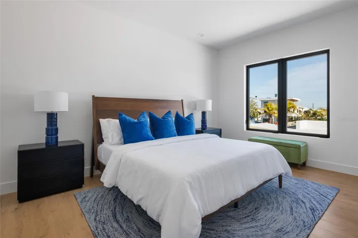Additional guest bedroom with natural light