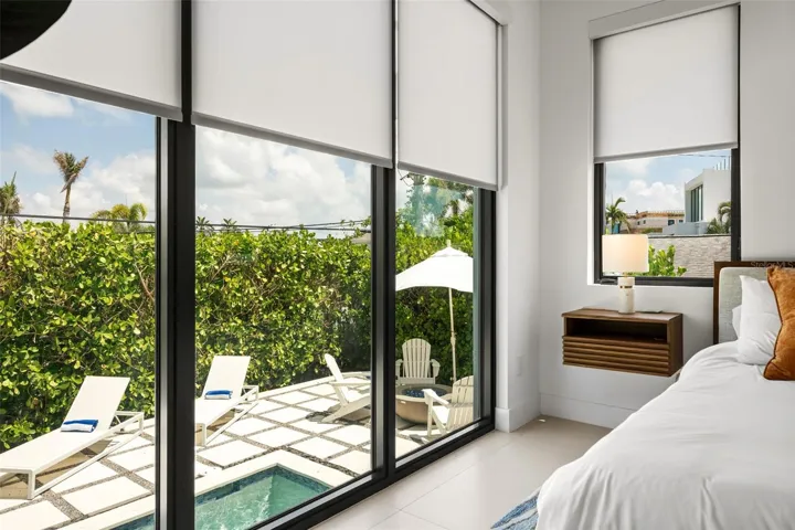Electric Shades throughout the home