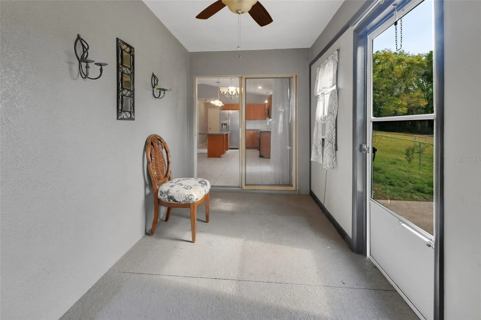 ENCLOSED BACK PORCH