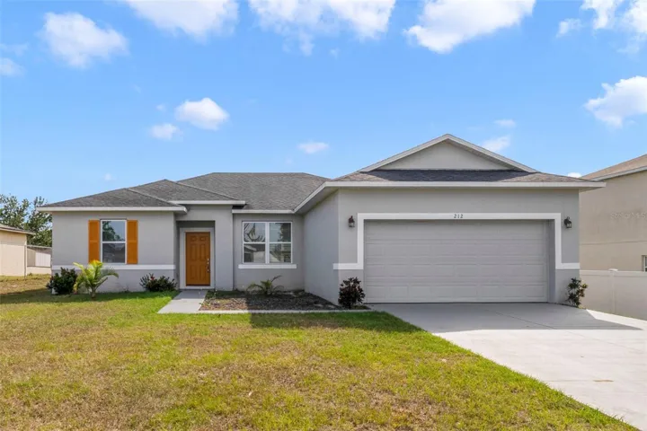 Welcome to this newer ~ BUILT 2020 ~ light-filled 4-bedroom, 2-bath single-story home located in the amenity-rich Poinciana Villages community!