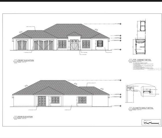 Front Elevation Will have Stone