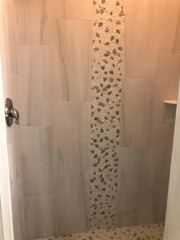 walk-in shower