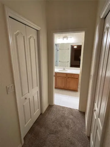 Master bedroom walk-in and 2nd closet