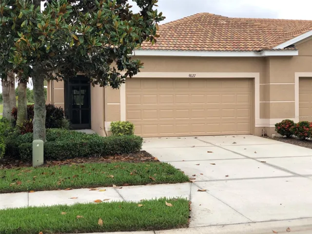 Maintenance free end unit 2 car garage