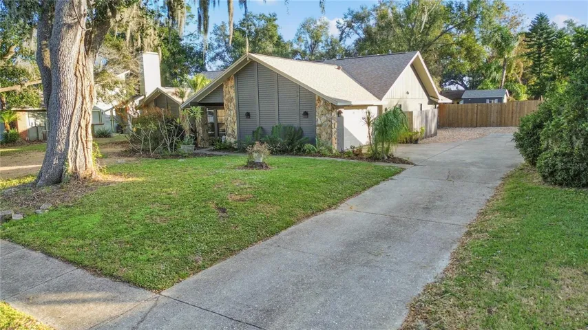 Fabulous 3 bedroom four bath pool homes with a side entry garage and so much parking.