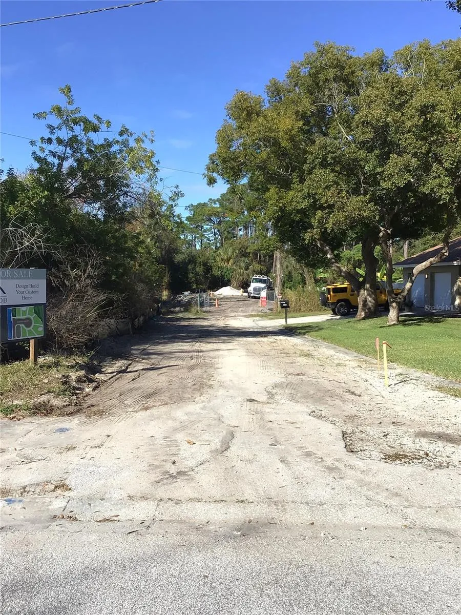 Access Road to community entrance